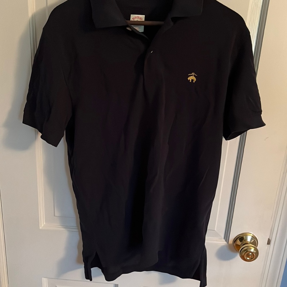 Brooks Brothers Navy Blue Polo. Worn once. Size small. Excellent condition.